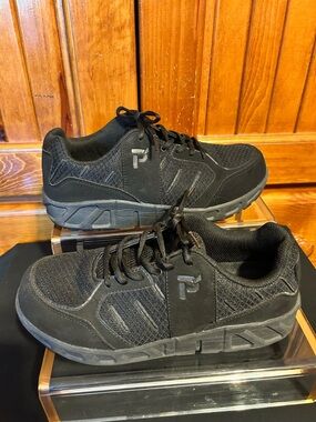 Propet Men's Black Athletic Walking Sneakers